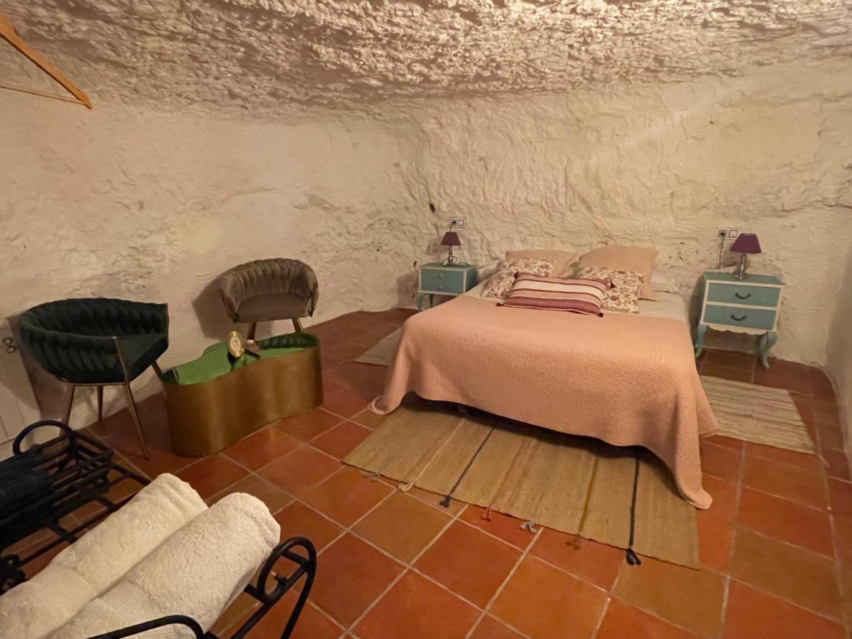 Vila Cueva De La Abuela Maria Alcala del Jucar Exteriér fotografie