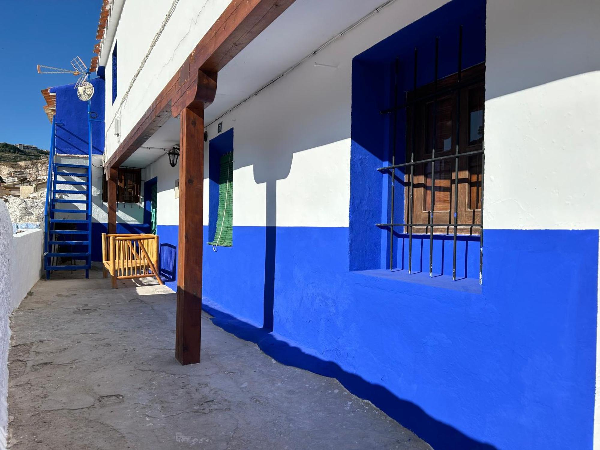 Vila Cueva De La Abuela Maria Alcala del Jucar Exteriér fotografie